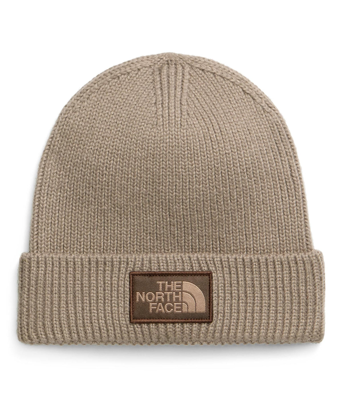 THE NORTH FACE TNF Logo Box Cuffed Beanie | Classic Fit, Rib Knit Winter Hat for Men & Women