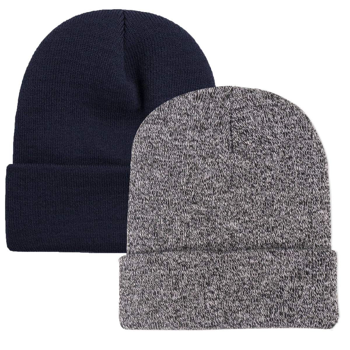 ZOORON Beanie for Men Women Slouchy Winter Beanie Hats Cuffed Skull Caps