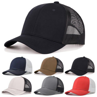 6Pack Unisex Vintage Washed Cotton Baseball Cap Soft Unconstructed Plain Blank Adjustable Size Dad Hat