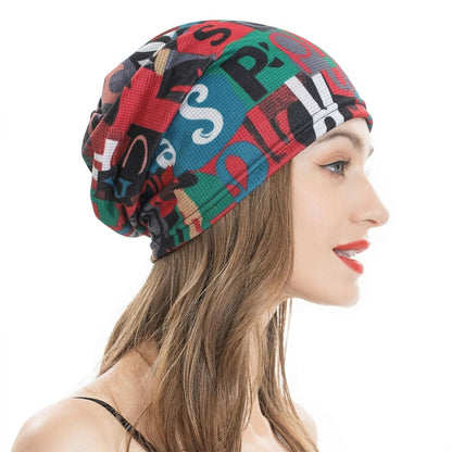 ZLYC Women Fashion Knit Slouchy Beanie Hat Thin Stretch Skull Cap