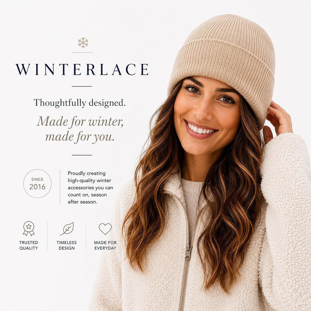 12 Pack Winter Beanie Hats for Men Women, Warm Cozy Knitted Cuffed Skull Cap, Wholesale