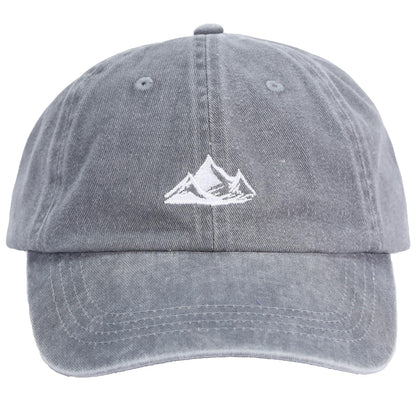 Dad Hat Baseball Cap Unisex Outdoor Unstructured Washed Soft Cotton Mountain Hat