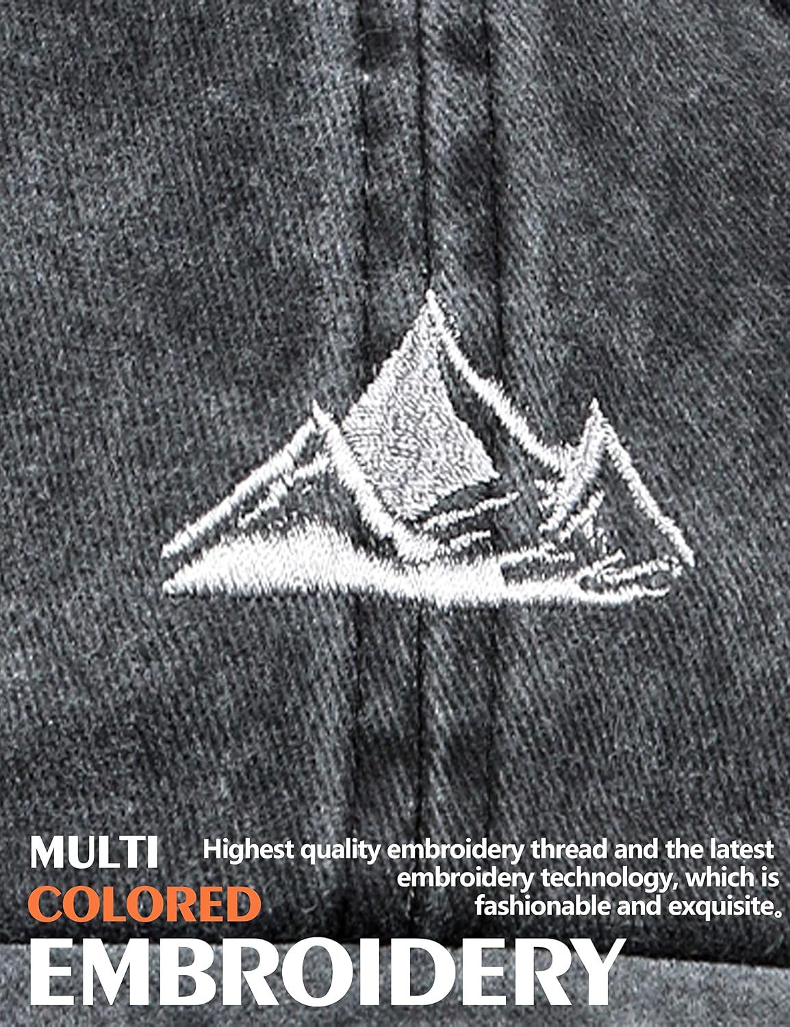 Dad Hat Baseball Cap Unisex Outdoor Unstructured Washed Soft Cotton Mountain Hat