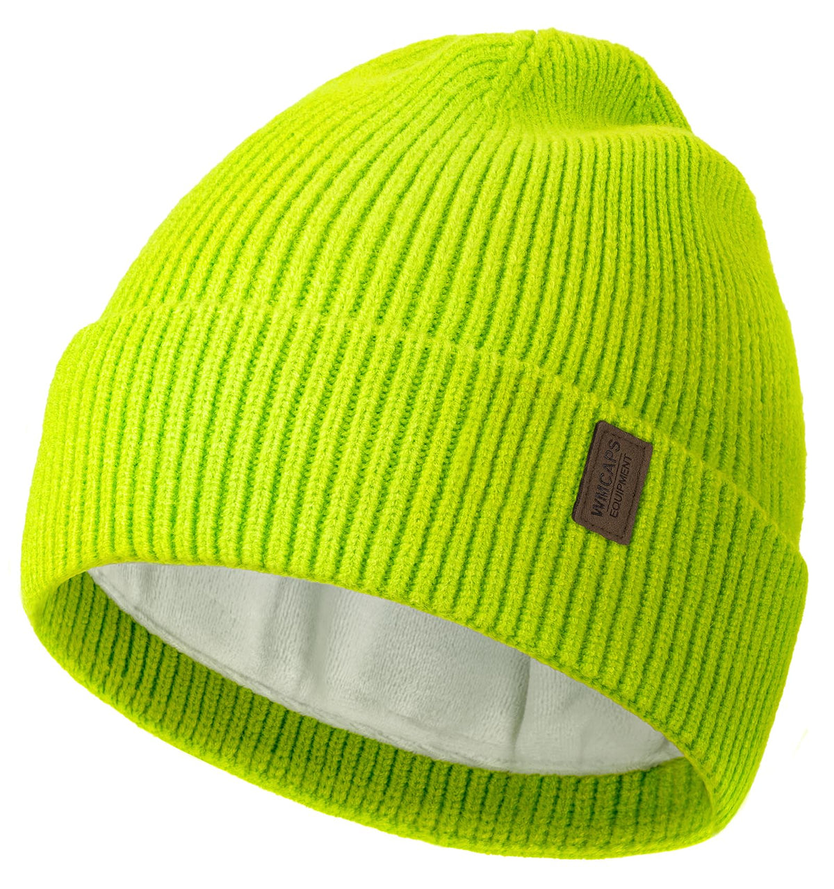 Wmcaps Winter Beanie for Men Women, Soft Warm Fleece Lined Knit Hat