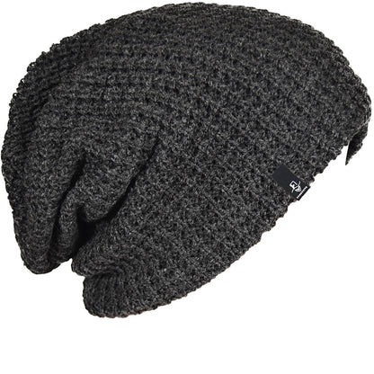 FORBUSITE Mens Slouchy Long Oversized Beanie Knit Cap for Summer Winter B08