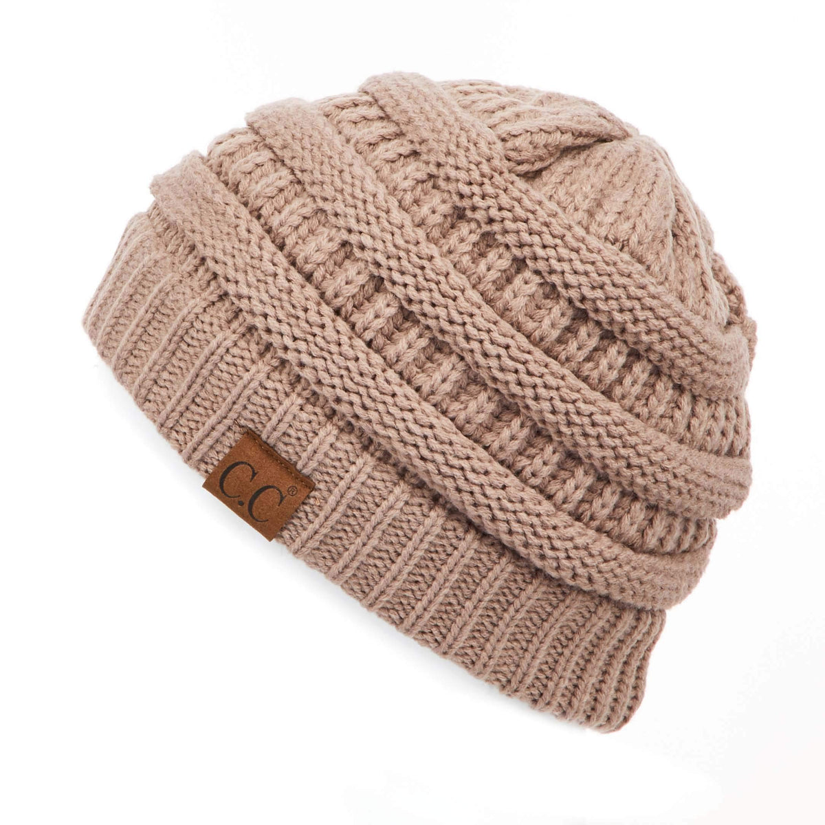 C.C Exclusives Cable Knit Beanie - Thick, Soft & Warm Chunky Beanie Hats