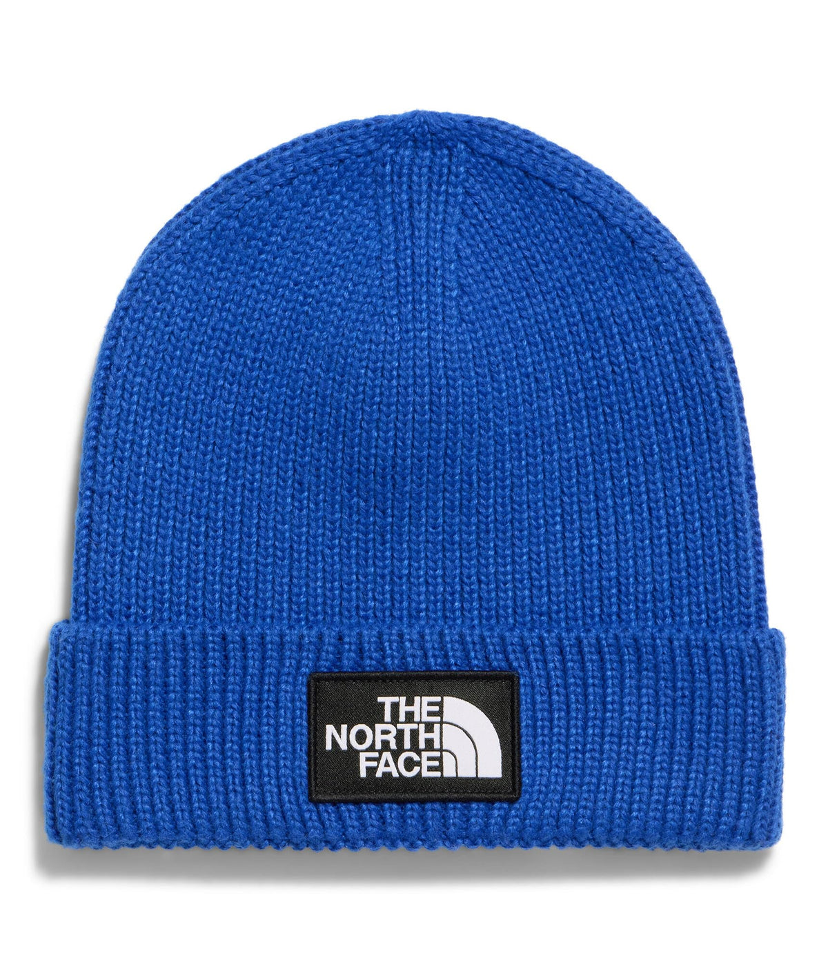 THE NORTH FACE TNF Logo Box Cuffed Beanie | Classic Fit, Rib Knit Winter Hat for Men & Women