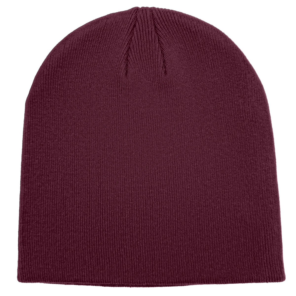 vidsel 100% Cotton Beanie Hat for Men Women, Soft Cuffless Knit Skull Cap