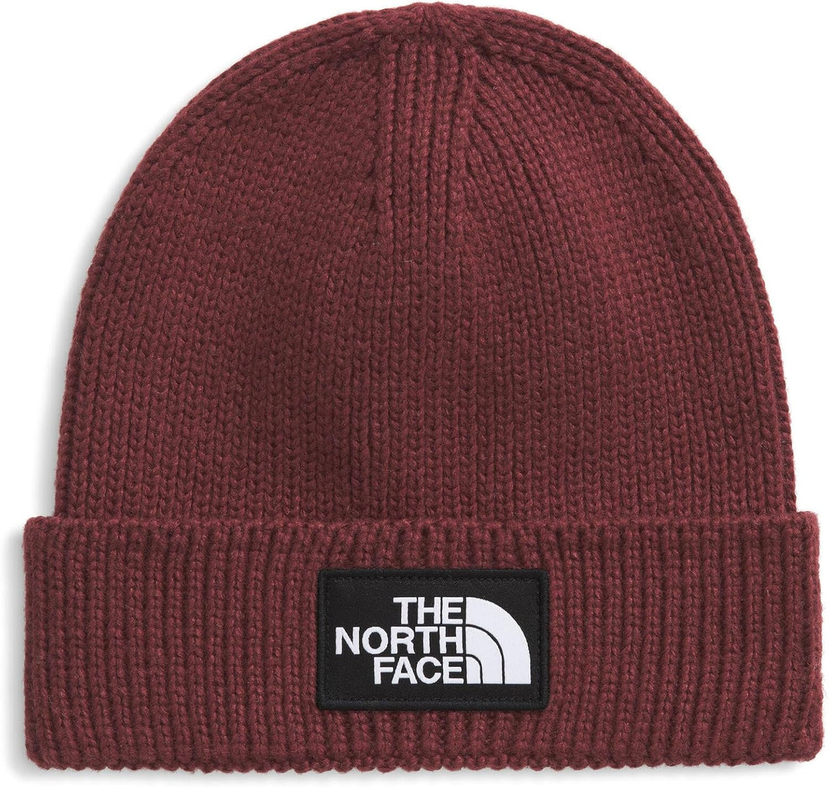 THE NORTH FACE TNF Logo Box Cuffed Beanie | Classic Fit, Rib Knit Winter Hat for Men & Women