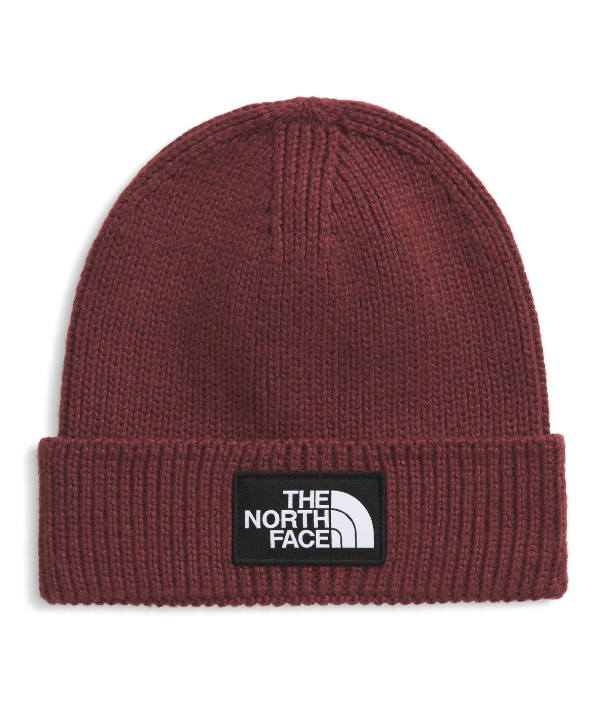 THE NORTH FACE TNF Logo Box Cuffed Beanie | Classic Fit, Rib Knit Winter Hat for Men & Women