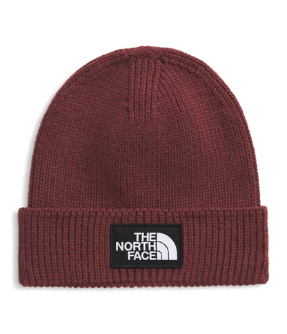 THE NORTH FACE TNF Logo Box Cuffed Beanie | Classic Fit, Rib Knit Winter Hat for Men & Women