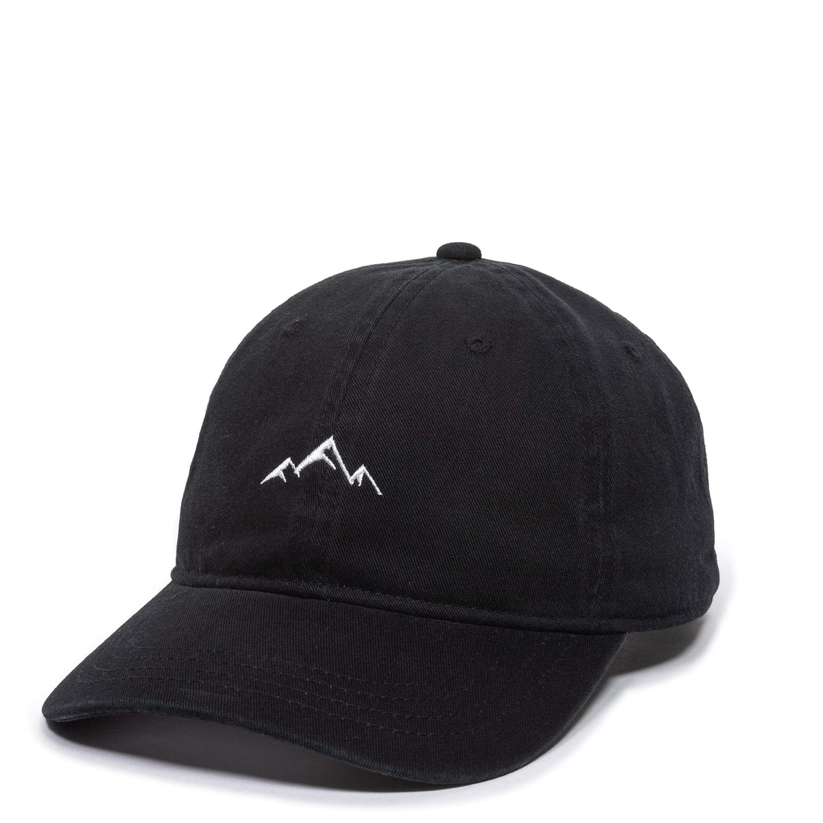 Outdoor Cap Mountain Embroidered Dad Hat Adjustable Soft Cotton Polo Style Unstructured Baseball Cap for Men & Women