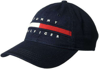 Tommy Hilfiger Men's Cotton Avery Adjustable Baseball Cap