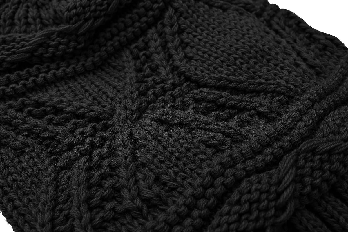 Lilax Knit Slouchy Oversized Soft Warm Winter Beanie Hat
