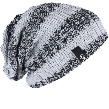 FORBUSITE Mens Slouchy Long Oversized Beanie Knit Cap for Summer Winter B08