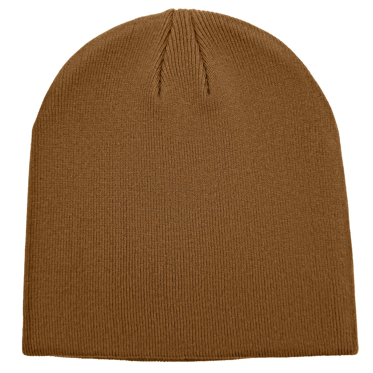 vidsel 100% Cotton Beanie Hat for Men Women, Soft Cuffless Knit Skull Cap
