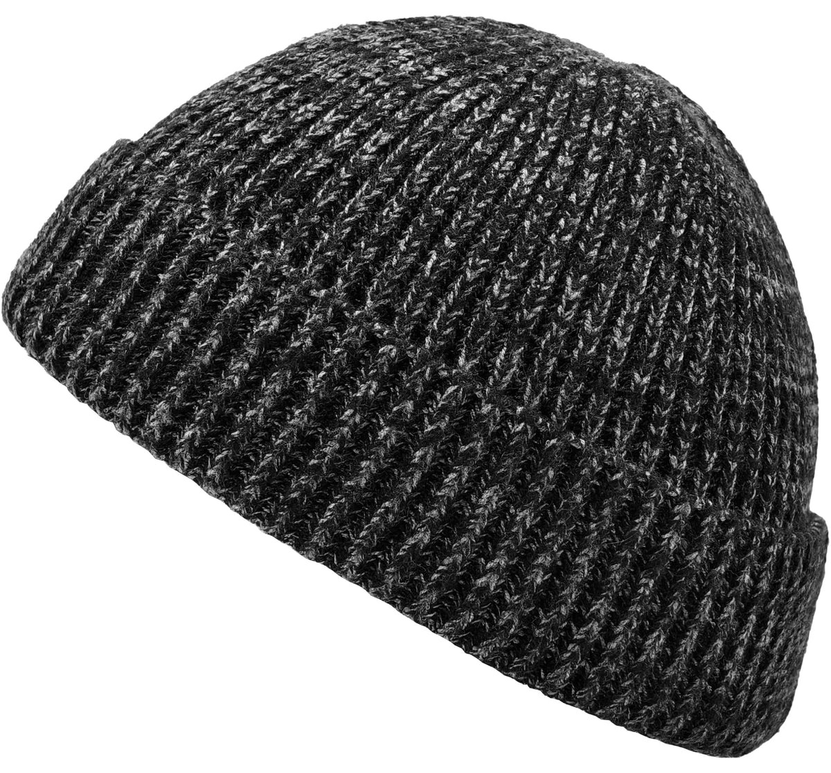 Wool Fisherman Beanies for Men Knit Fall Winter Beanie Hat Skull Cap
