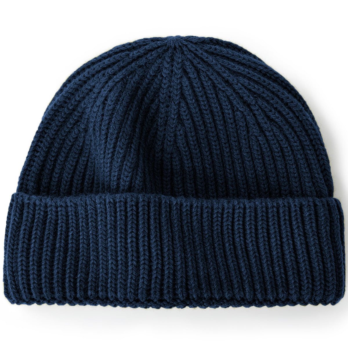100% Merino Wool Fisherman Beanies for Men Winter Beanie Skull Cap