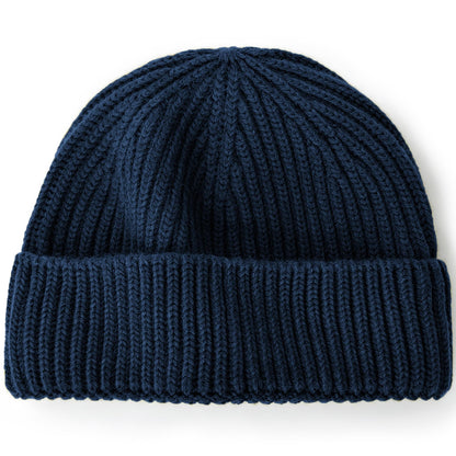 100% Merino Wool Fisherman Beanies for Men Winter Beanie Skull Cap