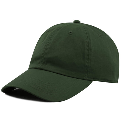 Cotton Baseball Cap Dad Hat – Washed Low Profile Adjustable Hat for Men Women Casual Outdoor Running Golf