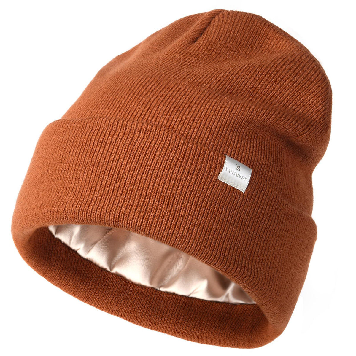 YANIBEST Satin Lined Beanie for Women, Reduce Frizz Winter Hats