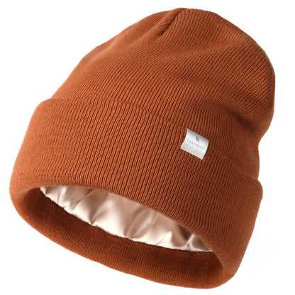 YANIBEST Satin Lined Beanie for Women, Reduce Frizz Winter Hats
