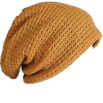 FORBUSITE Mens Slouchy Long Oversized Beanie Knit Cap for Summer Winter B08