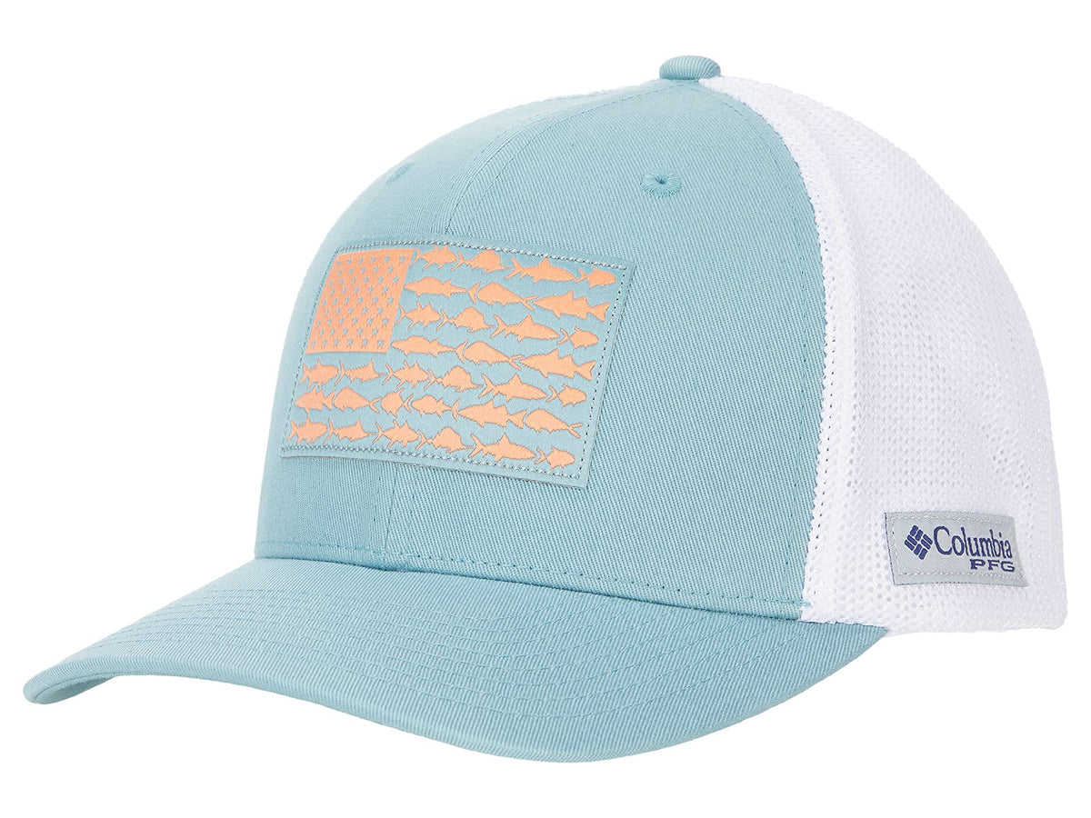 Columbia Unisex Adult PFG Logo Mesh Ball Cap