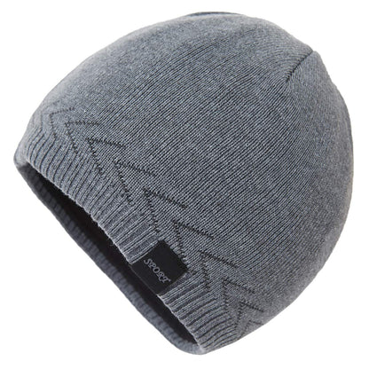 Mens Winter Warm Knitting Hats Plain Skull Beanie Cuff Toboggan Knit Cap