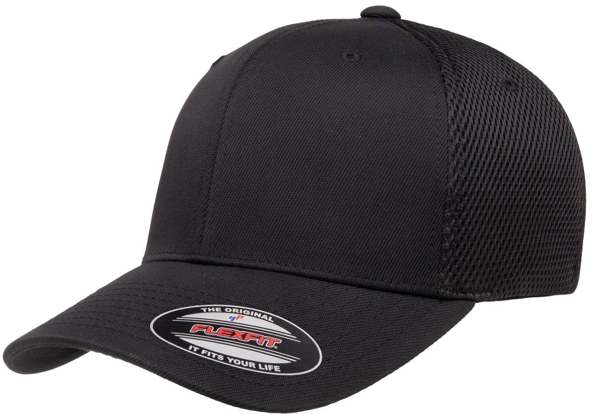 Flexfit Unisex Mesh Fitted 2-Tone Trucker Hat, One Size