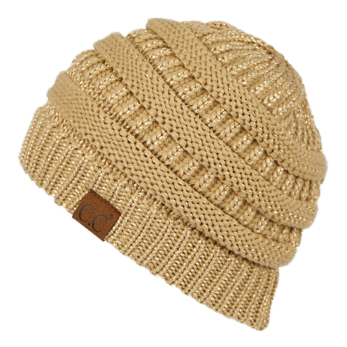 C.C Exclusives Cable Knit Beanie - Thick, Soft & Warm Chunky Beanie Hats