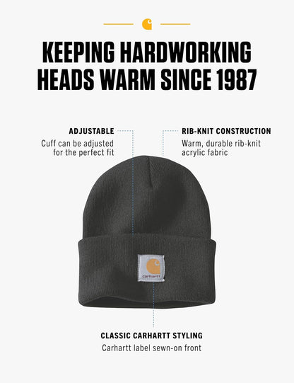 Carhartt Men's Iconic A18 Watch Cap Beanie