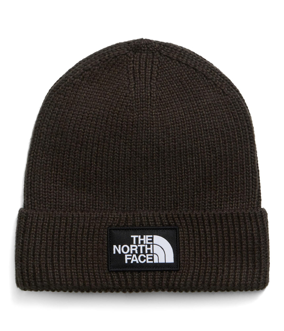 THE NORTH FACE TNF Logo Box Cuffed Beanie | Classic Fit, Rib Knit Winter Hat for Men & Women
