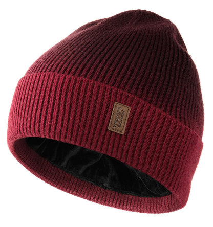 Wmcaps Winter Beanie for Men Women, Soft Warm Fleece Lined Knit Hat