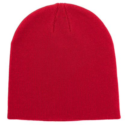 vidsel 100% Cotton Beanie Hat for Men Women, Soft Cuffless Knit Skull Cap