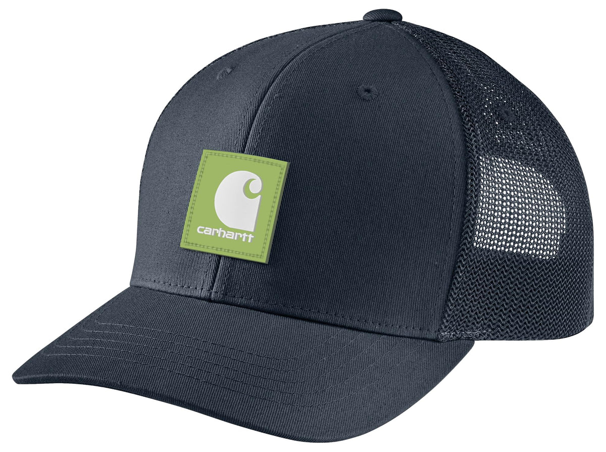 Carhartt Men's Rugged Flex Twill Mesh-Back Logo Patch Cap