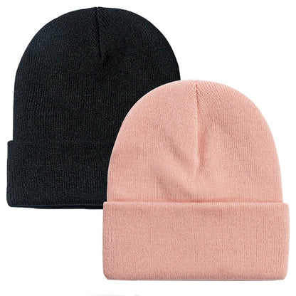 ZOORON Beanie for Men Women Slouchy Winter Beanie Hats Cuffed Skull Caps