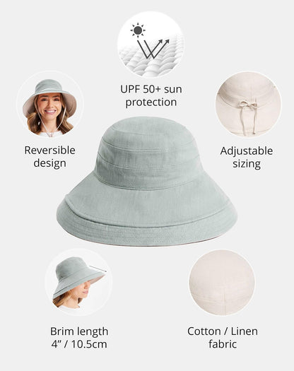 Solbari Women's Holiday Sun Hat UPF 50+