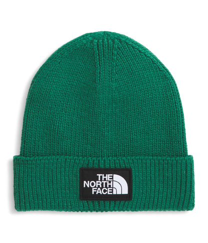 THE NORTH FACE TNF Logo Box Cuffed Beanie | Classic Fit, Rib Knit Winter Hat for Men & Women