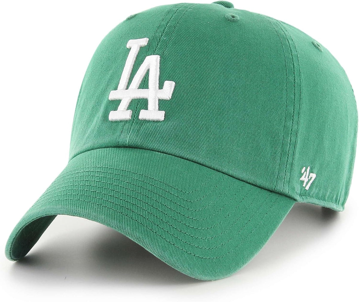 47 Los Angeles Dodgers Olive MLB Ballpark Camo Clean Up Cap