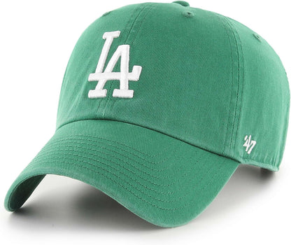 47 Los Angeles Dodgers Olive MLB Ballpark Camo Clean Up Cap