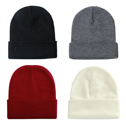 ZOORON Beanie for Men Women Slouchy Winter Beanie Hats Cuffed Skull Caps