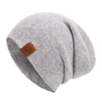 jaxmonoy Slouchy Knit Beanies Winter Hats for Women Men Soft Warm Reversible Slouch Cuffed Skull Knitted Beanie Cap