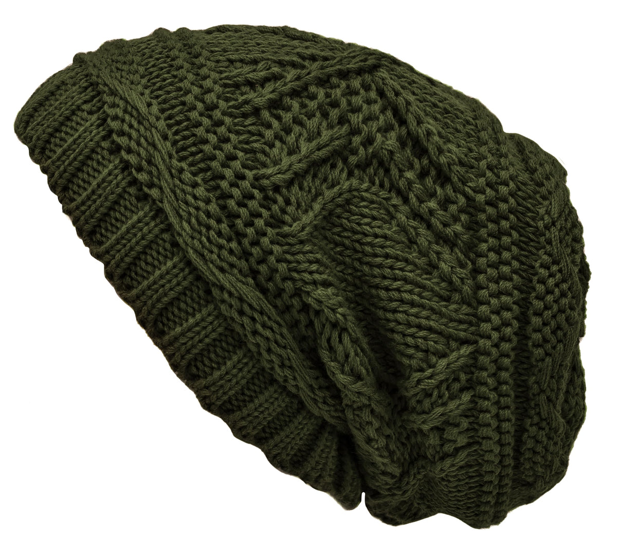 Lilax Knit Slouchy Oversized Soft Warm Winter Beanie Hat