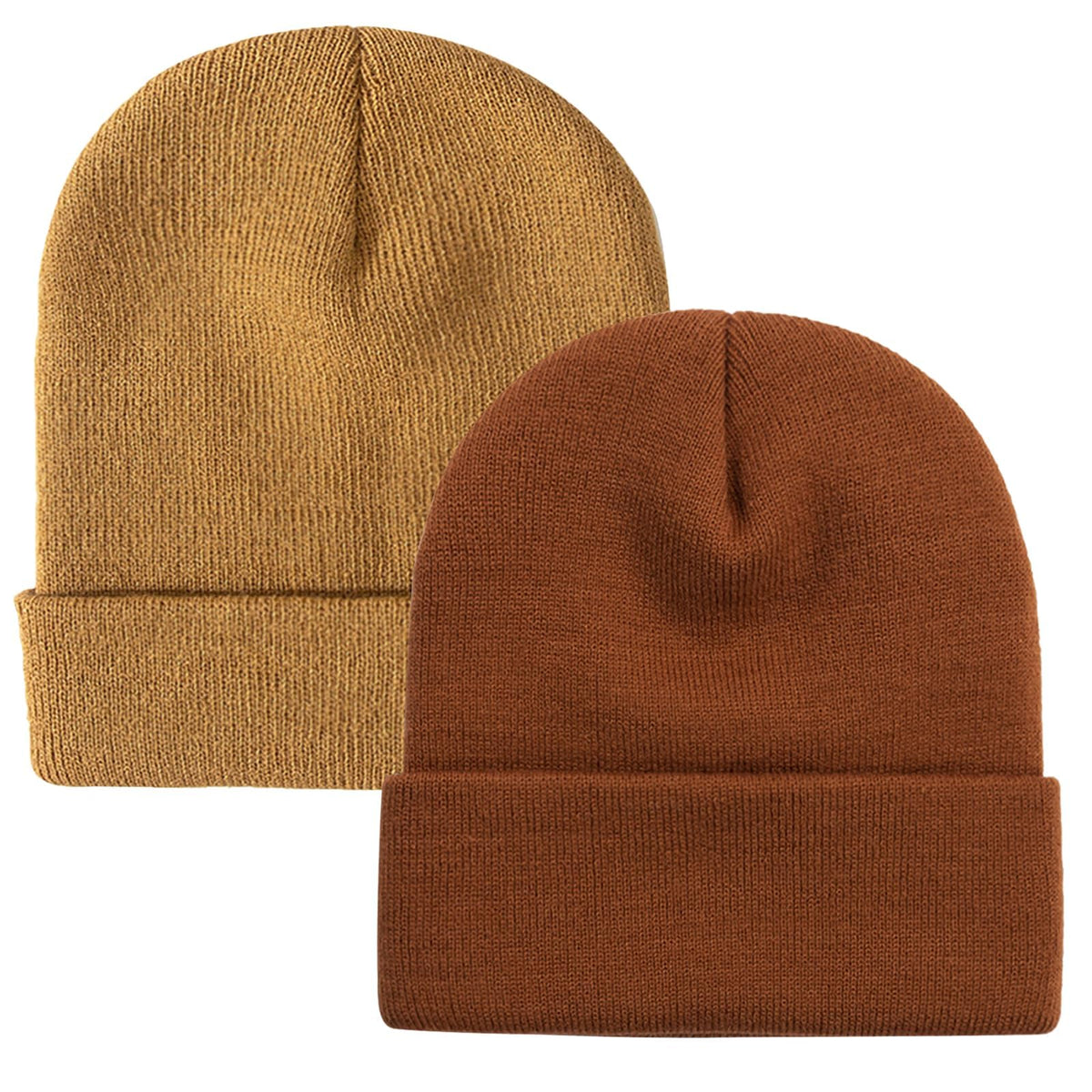 ZOORON Beanie for Men Women Slouchy Winter Beanie Hats Cuffed Skull Caps