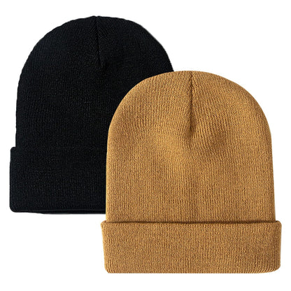 ZOORON Beanie for Men Women Slouchy Winter Beanie Hats Cuffed Skull Caps