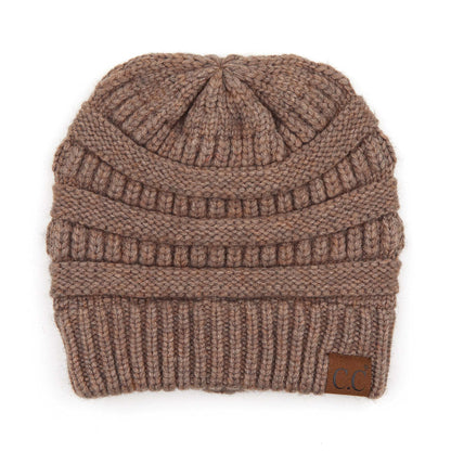 C.C Exclusives Cable Knit Beanie - Thick, Soft & Warm Chunky Beanie Hats