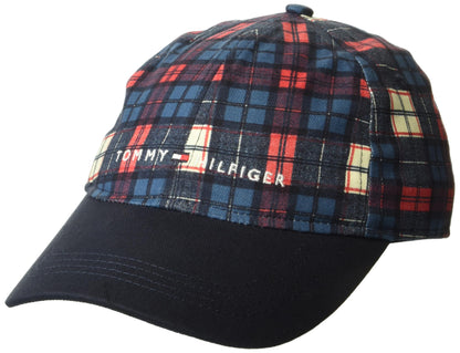 Tommy Hilfiger Men's Cotton Logo Adjustable Baseball Cap