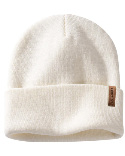 FURTALK Beanie for Men Women Cuffed Thick Knitted Winter Hat Skull Cap