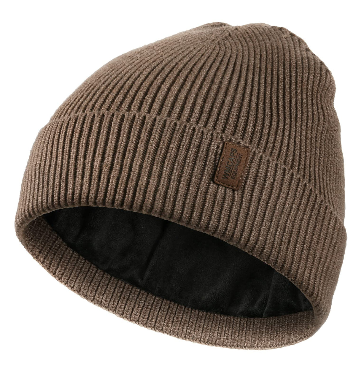 Wmcaps Winter Beanie for Men Women, Soft Warm Fleece Lined Knit Hat